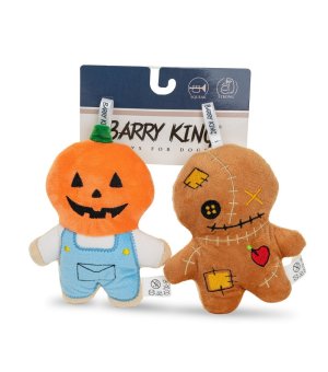 👻🕷 Barry King HALLOWEEN Pluszowe zabawki Dynia i Laleczka 18cm