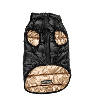 Barry King Kurtka Czarno Brązowy dwustronna 3XL 60cm