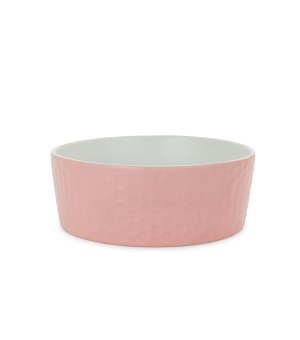 Barry King miska ceramiczna różowa plaster miodu 12cm