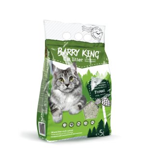 Barry King Żwirek Bentonitowy Leśny 5L