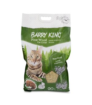 Barry King Żwirek Drewniany Pine Wood drobny 20L