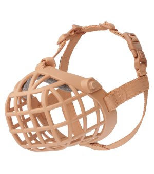 BASKERVILLE WIDE FIT -CLASSIC 2 beżowy kaganiec dla krótkiej kufy 