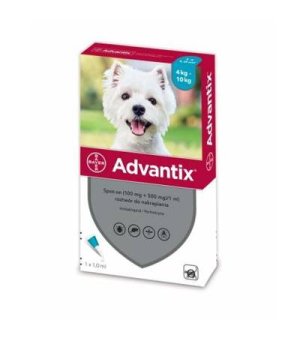 Bayer Advantix 1 x 1 ml [Dostępny tylko w sprzedaży stacjonarnej]