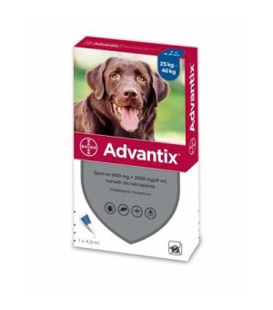 Bayer Advantix 1 x 4 ml [Dostępny tylko w sprzedaży stacjonarnej]