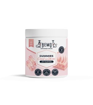 BEMO Gummies Skin & Coat - Żelki dla zdrowej skóry i sierści psów i kotów 40szt.