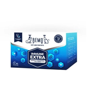 Bemo Immune Extra - wsparcie odporności dla psa i kota 60 kaps.