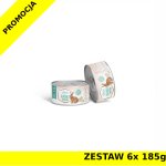 BEMO Karma mokra dla kotów dorosłych Monoproteinowa Królik ZESTAW 6x 185g