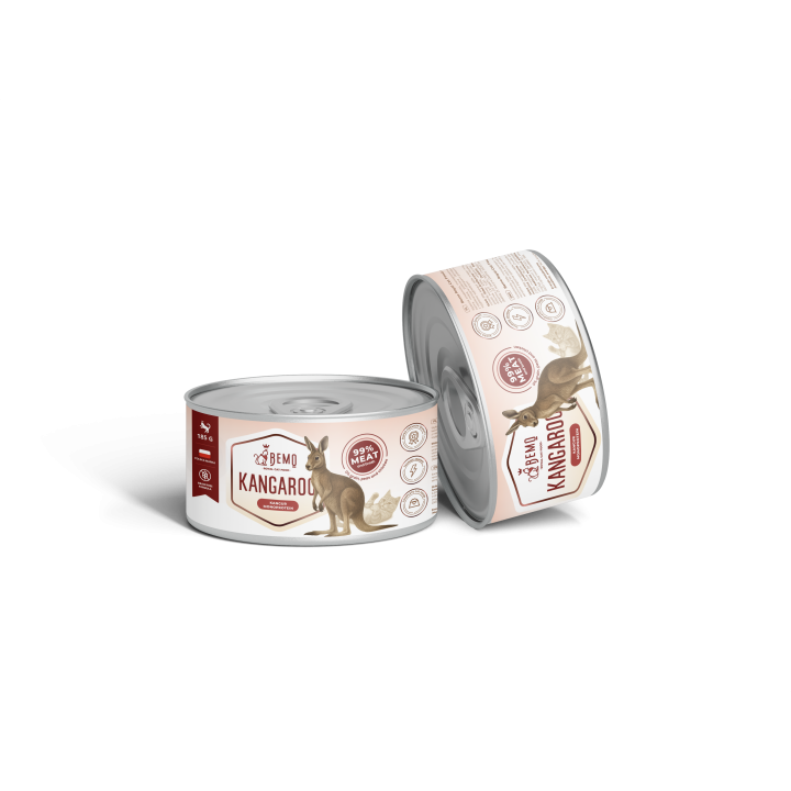 BEMO Karma mokra dla kotów dorosłych Monoproteinowa Kangur 200g