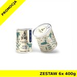  BEMO Karma mokra dla szczeniąt i psów dorosłych PYRA na KOZĘ ZESTAW 6x 400g