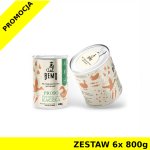  BEMO Karma mokra dla szczeniąt i psów dorosłych PROSO Państwa oto KACZKA ZESTAW 6x 800g