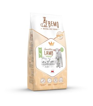 BEMO Karma sucha dla dorosłych psów Sensitive Lamb S/M mono jagnięcina 1kg (waga)