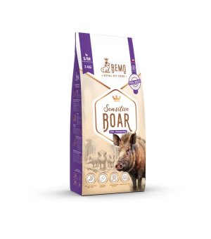 BEMO Karma sucha dla psów ras małych i średnich Sensitive Boar S/M 3kg 