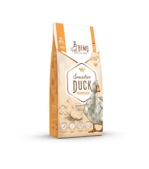 BEMO Karma sucha dla psów ras małych i średnich Sensitive Duck S/M 3kg 
