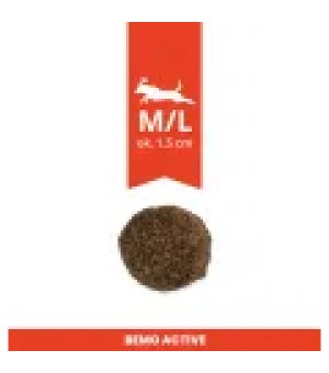 BEMO Karma sucha dla psów ras średnich i dużych Active Wołowina z Kaczką M/L 1kg