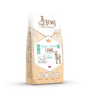 BEMO Karma sucha dla szczeniąt Puppy Junior Sensitive Jagnięcina M/L 1kg (waga)