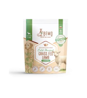 BEMO Karma tłoczona na zimno Grass Fed Lamb dla psów z Jagnięciną 3kg 