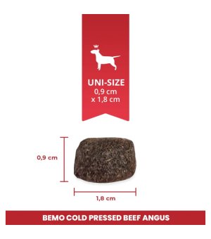 BEMO Karma tłoczona na zimno Angus Beef dla psów z Wołowiną Angus 1kg 