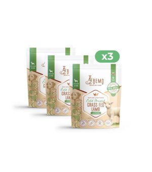 BEMO Karma tłoczona na zimno Grass Fed Lamb dla psów z Jagnięciną 9kg 