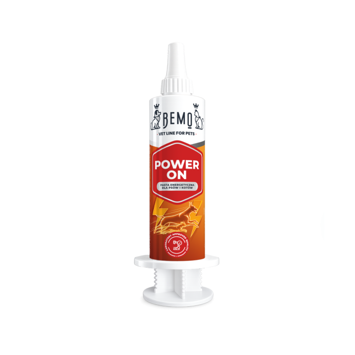 BEMO Pasta dla psa i kota Power On - wsparcie energetyczne 50ml