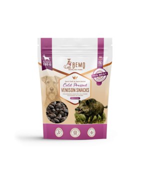 BEMO Przysmaki Tłoczone na zimno Venision - Dziczyzna 180g