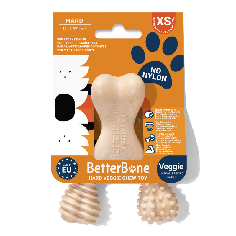BetterBone Kość do gryzienia dla psa Mini Hard Veggie