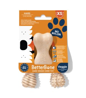 BetterBone Kość do gryzienia dla psa Mini Hard Veggie