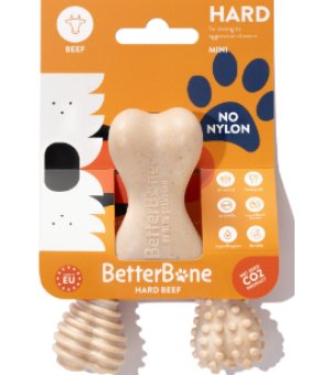 BetterBone Kość do gryzienia dla psa Mini Hard Beef
