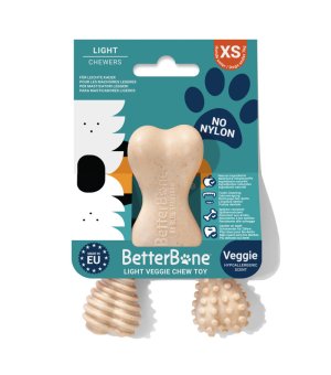 BetterBone Kość do gryzienia dla psa Mini Light Veggie