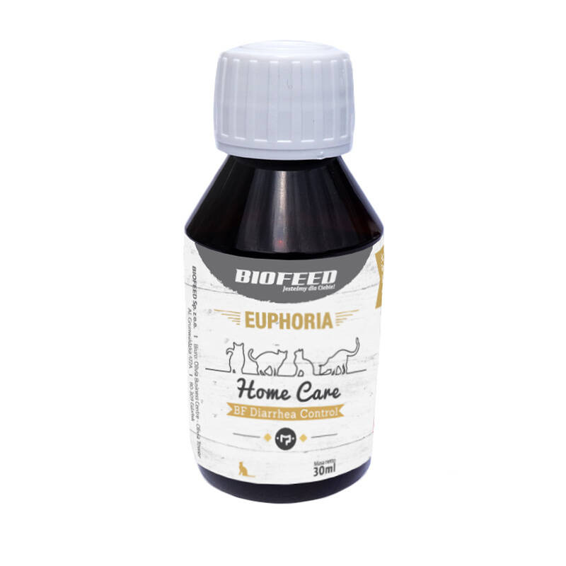 Biofeed Euphoria Diarrhea Control Cat - preparat na biegunki dla kota 30ml