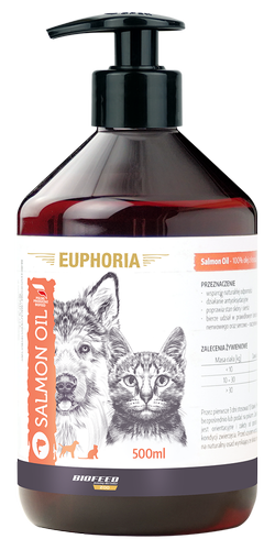 Biofeed Euphoria Salmon Oil - Olej z Łososia 500ml