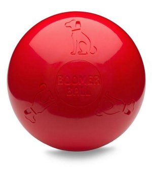 Boomer Ball M Uciekająca piłka 6" 15cm czerwona