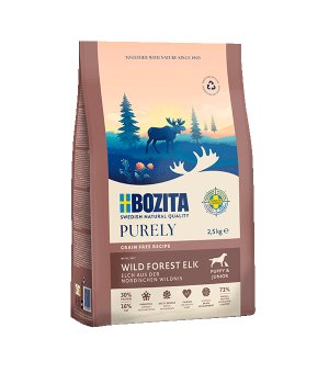 Bozita Dog Purely Puppy&Junior Small Elk sucha karma dla szczeniąt - łoś 11kg
