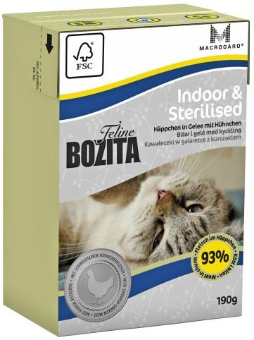 Karma mokra dla kota Bozita Indoor & Sterilised - 190g