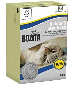 Karma mokra dla kota Bozita Indoor & Sterilised - 190g