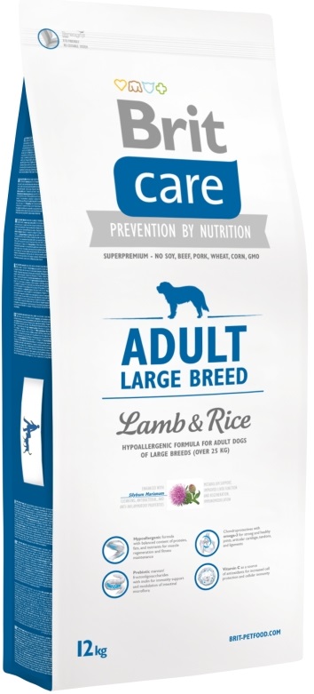 Karma sucha dla psa Brit Care Adult Large Breed Lamb & Rice 12kg
