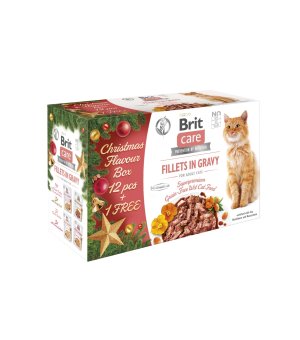 Brit Care Cat christmas Multipack 12+1x85g