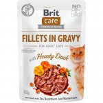 Karma mokra dla kotów dorosłych Brit Care Cat FG Hearty Duck in gravy 85g