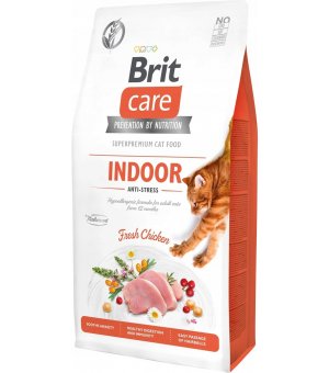 BRIT CARE Cat GF indoor antistres 400g