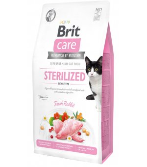 BRIT CARE Cat GF sterilised sensitive 7kg
