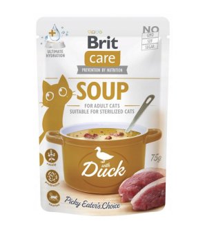 BRIT CARE Cat Soup with Duck - zupa dla kota z kaczką 75g