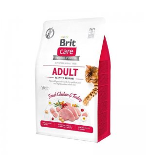 BRIT CARE dla kota Grain Free Adult activity support - 7kg