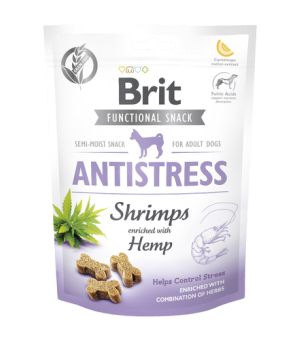 BRIT CARE FUNCTIONAL SNACK - ANTISTRESS SHRIMPS - przysmak dla psa 150g