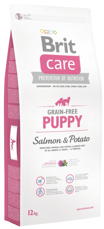 Karma sucha dla psa Brit Care GF Puppy All Salmon & Potato 12kg 