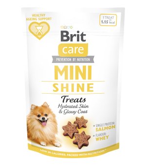 Brit Care Mini Treats Shine Łosoś 50g