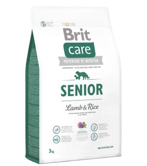 Karma sucha dla psa Brit Care Senior Lamb & Rice 3kg
