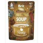 🎄🎁 BRIT CHRISTMAS Care Soup with Turkey - świąteczna zupa dla kota z indykiem 75g