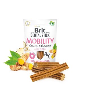 Brit Dental Stick Mobility & Curcuma & Collagen 7szt. 215g