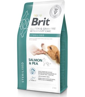 BRIT GF VETERINARY CARE DOG STERILISED 2KG