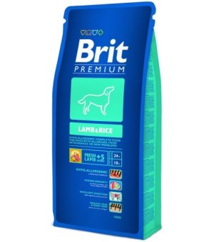 Karma dla psa Brit Premium By Nature Sensitive Lamb 1kg - na wagę - bez zbożowa, hypoalergiczna 