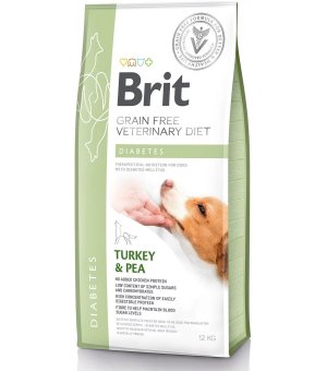 Brit Veterinary Diet Diabetes Turkey & Pea sucha karma dla psa - 12kg - 5% rabat
